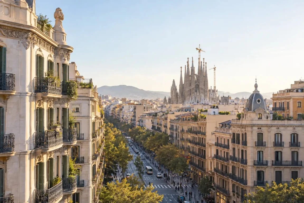 Voyage sur mesure Barcelone entre Sagrada Família et quartier de l’Eixample