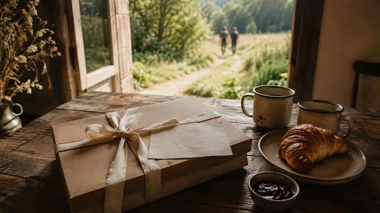 Smartbox escapade nature et randonnée : coffret cadeau et petit-déjeuner pour 2 en France