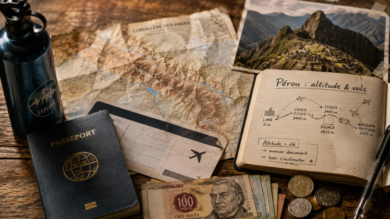 Voyage au Pérou conseils : passeport, cash et réservations, altitude et vols