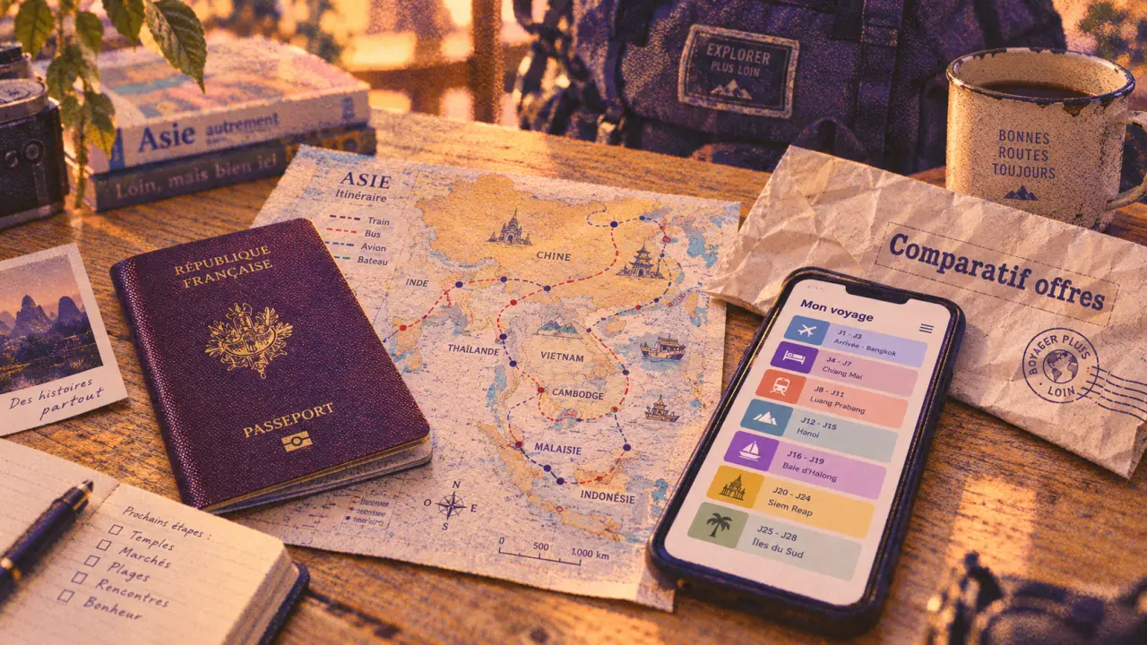 Voyage pas cher en Asie : passeport et itinéraire par saison